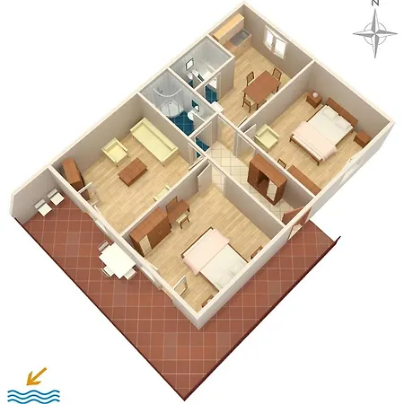 Apartament By The Sea - 6023 *