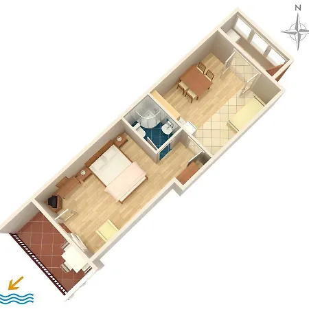 By The Sea - 6023 公寓 *