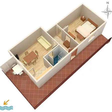 Appartement By The Sea - 6023